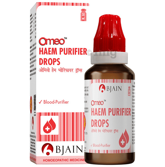 Bjain Homeopathy Omeo Haem-Purifier Drops - 30 ml