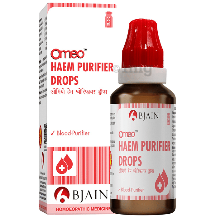 Bjain Homeopathy Omeo Haem-Purifier Drops - 30 ml