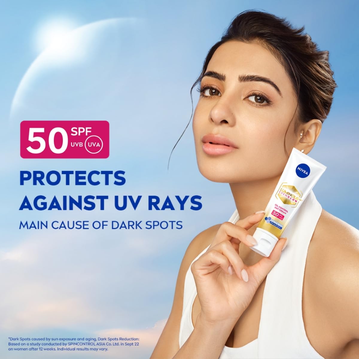 Nivea Luminous Even Glow Oil Control Day Cream SPF 50 - 40 ml
