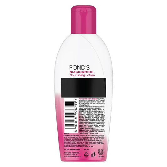 POND'S Niacinamide Nourishing Body Lotion for Soft, Glowing Skin 90 ml