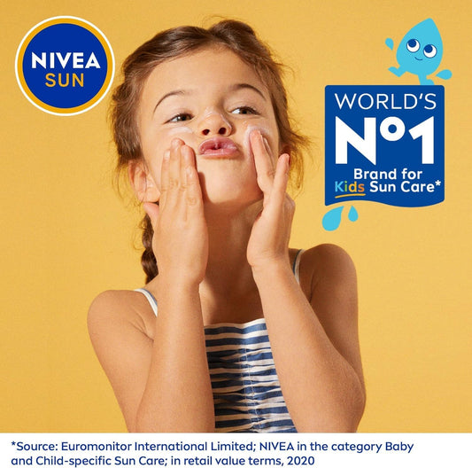 Nivea Sun Protect & Care Sunscreen For Kids Spf 50+ - 200 ml