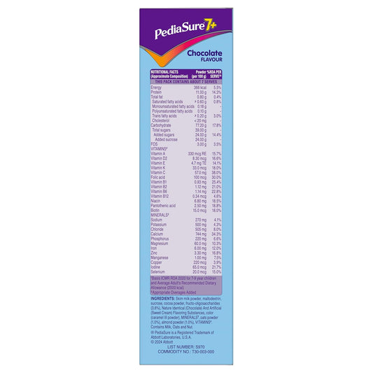 PediaSure 7+ Specialized Nutrition Drink Chocolate Powder 200gm