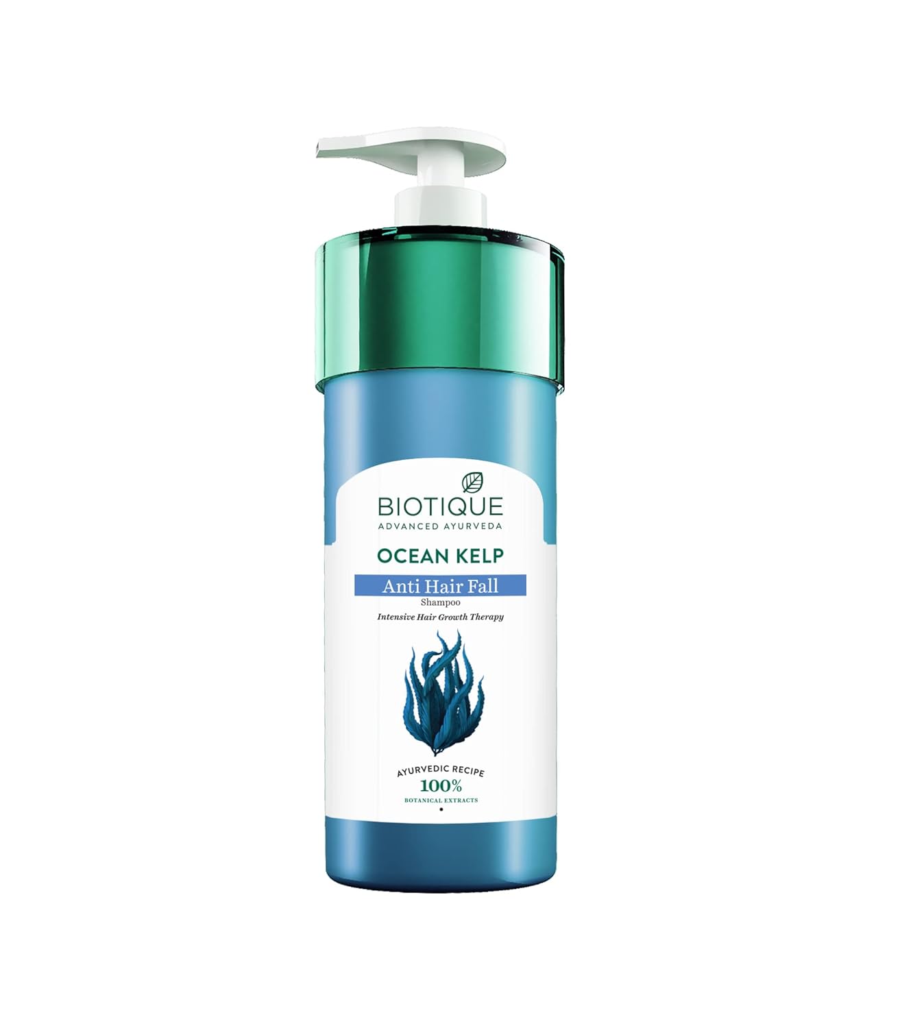 Biotique Ocean Kelp Anti Hairfall Shampoo | Intensive Hair Growth Therapy| Anti Hairfall Shampoo that Maintains Shine | 800ml