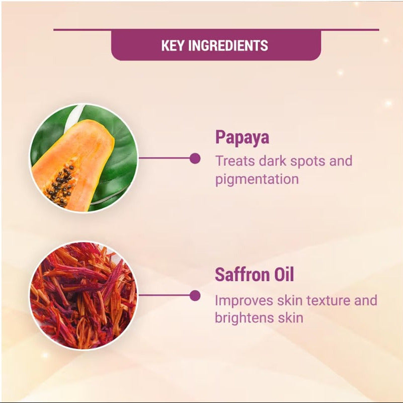 Lotus Herbals PapayaGlow Facial Kit - 268 gm