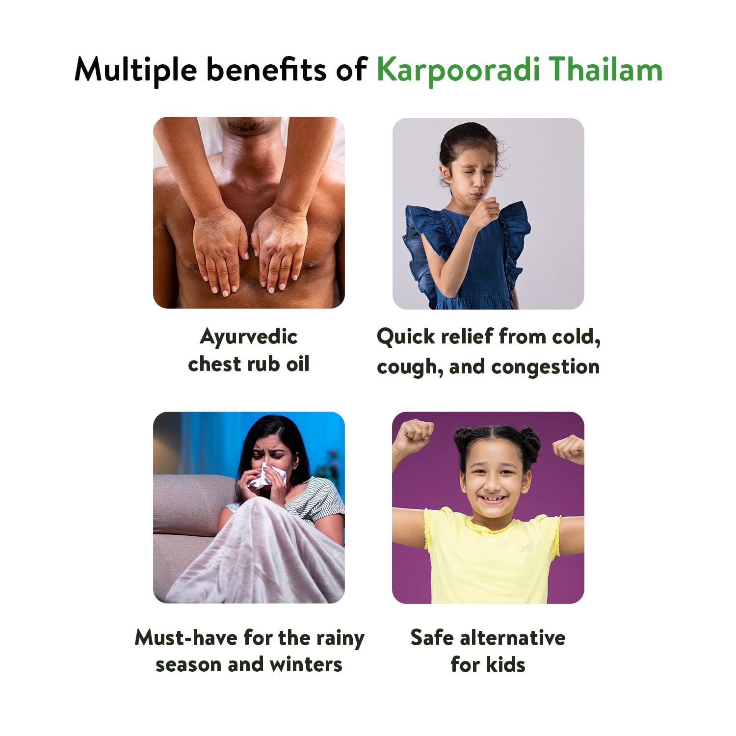 Kerala Ayurveda Karpooradi Thailam - 200 ml