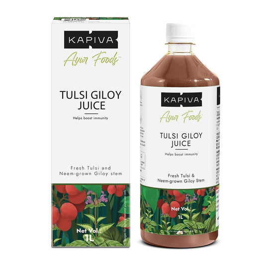 Kapiva Ayurveda Wild Tulsi Giloy Juice - 1L