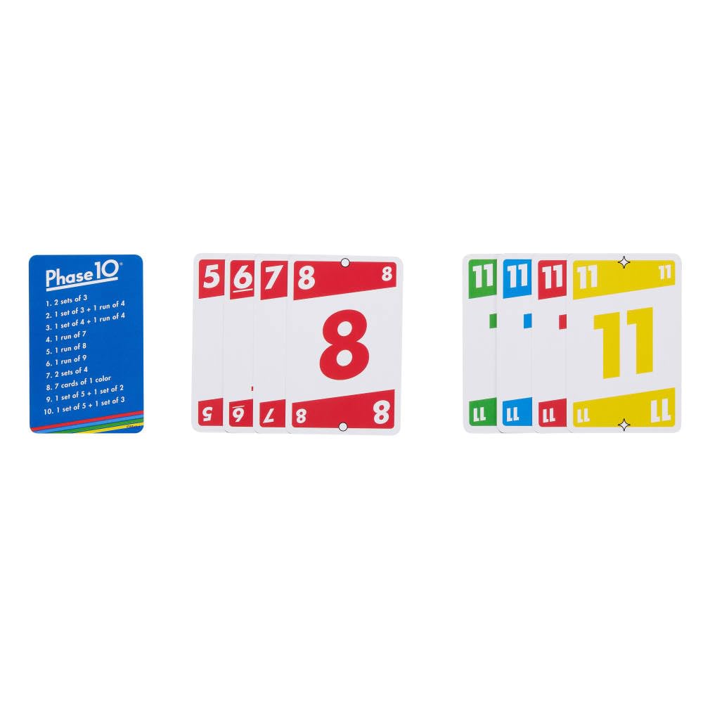 UNO Phase 10 Card Game