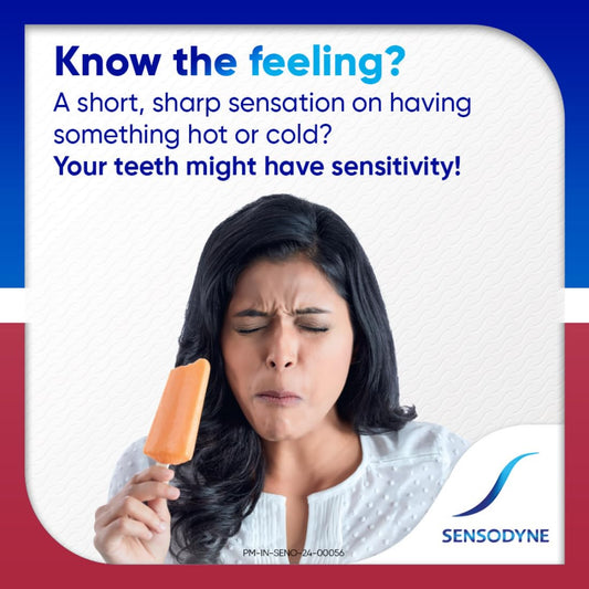 Sensodyne Toothpaste Sensitivity and Gum| Daily Sensitivity and Gum Protection Tooth Paste Pack of 1 - 70gm | Dentist Recommended |