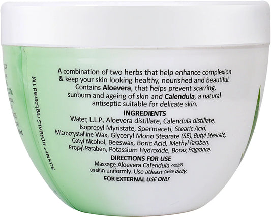 Bakson's Sunny Aloe Vera Calendula Cream - 125 gm - Pack of 1