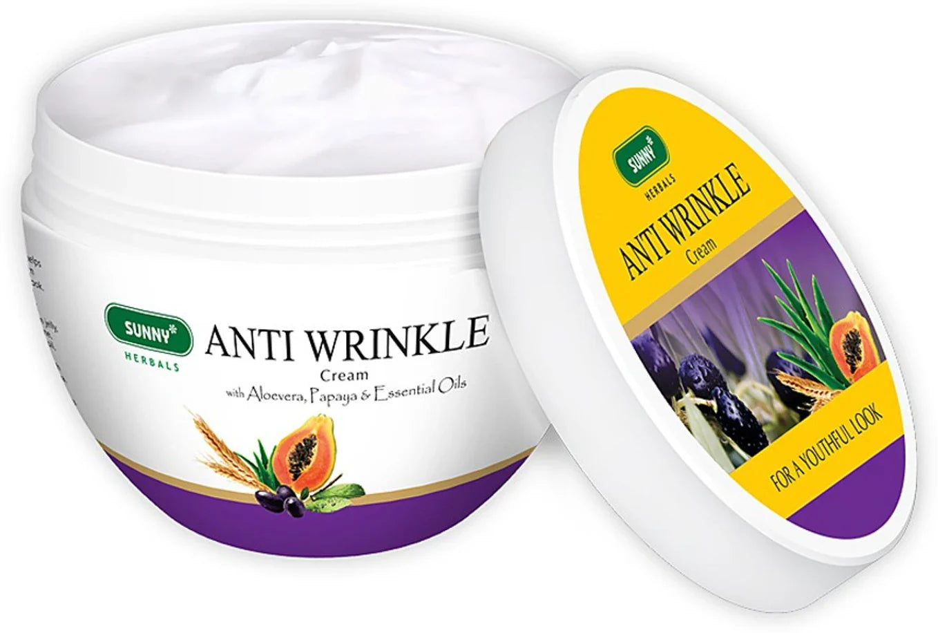 Bakson's Sunny Anti Wrinkle Cream - 125g