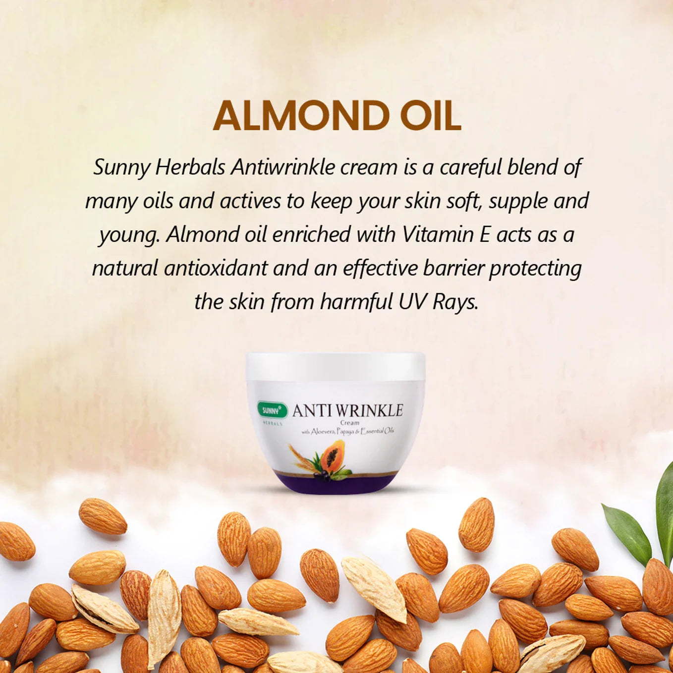 Bakson's Sunny Anti Wrinkle Cream - 125g