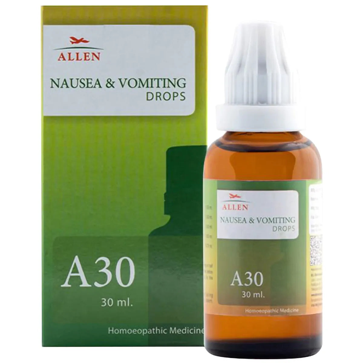 Allen A30 Nausea & Vomiting Drops (30ml)