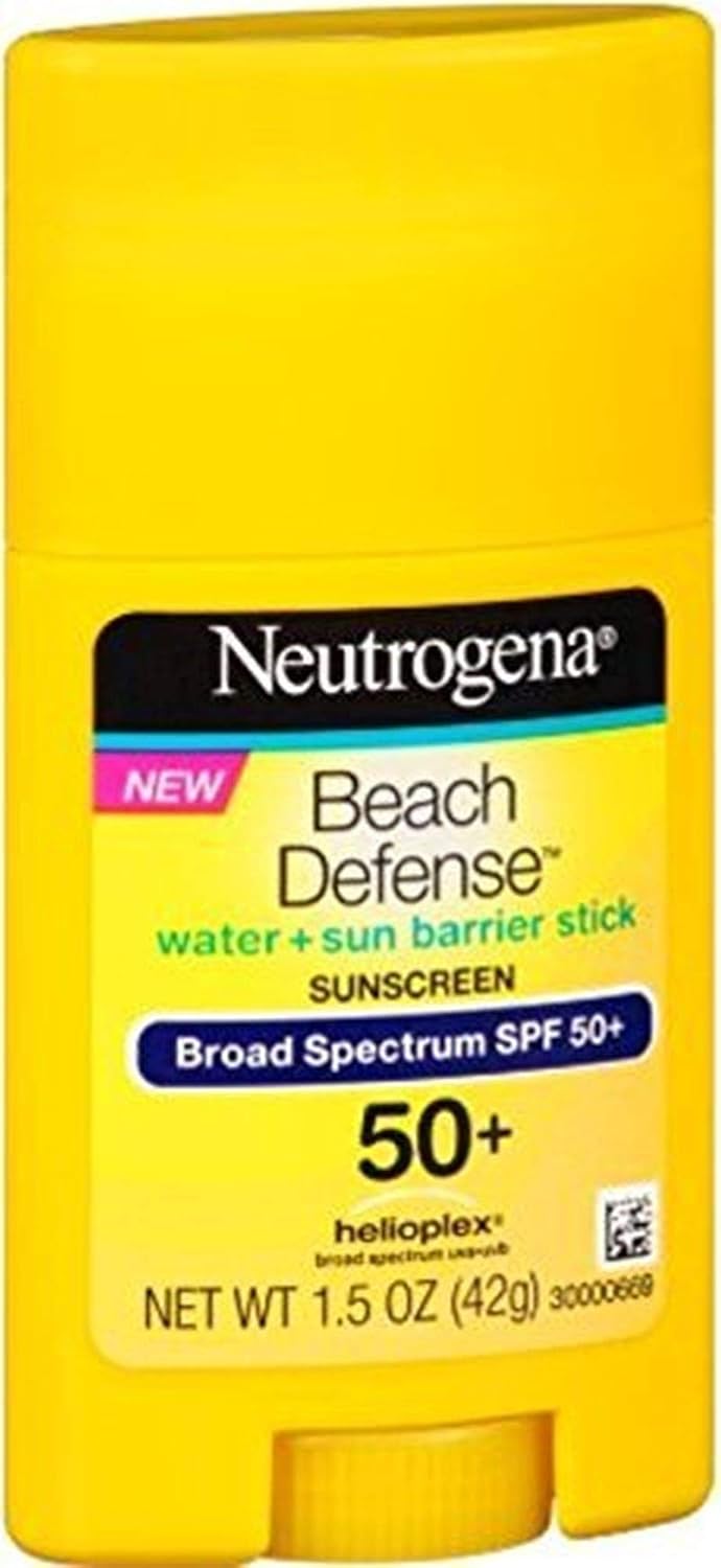 Neutrogena Beach Defense Sunscreen Stick Broad Spectrum SPF 50+ - 42 gm