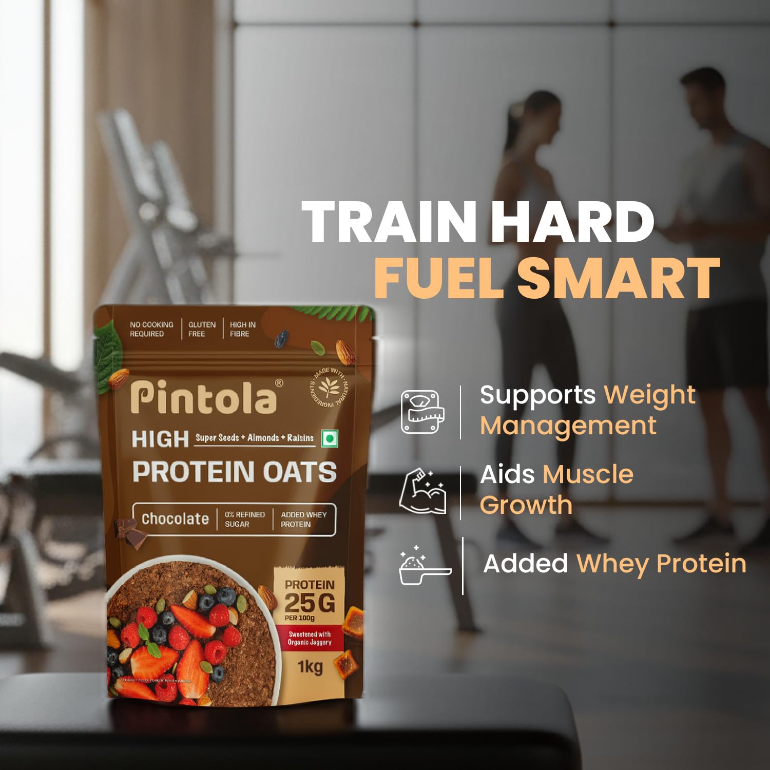 Pintola High Protein Oats - 1 kg