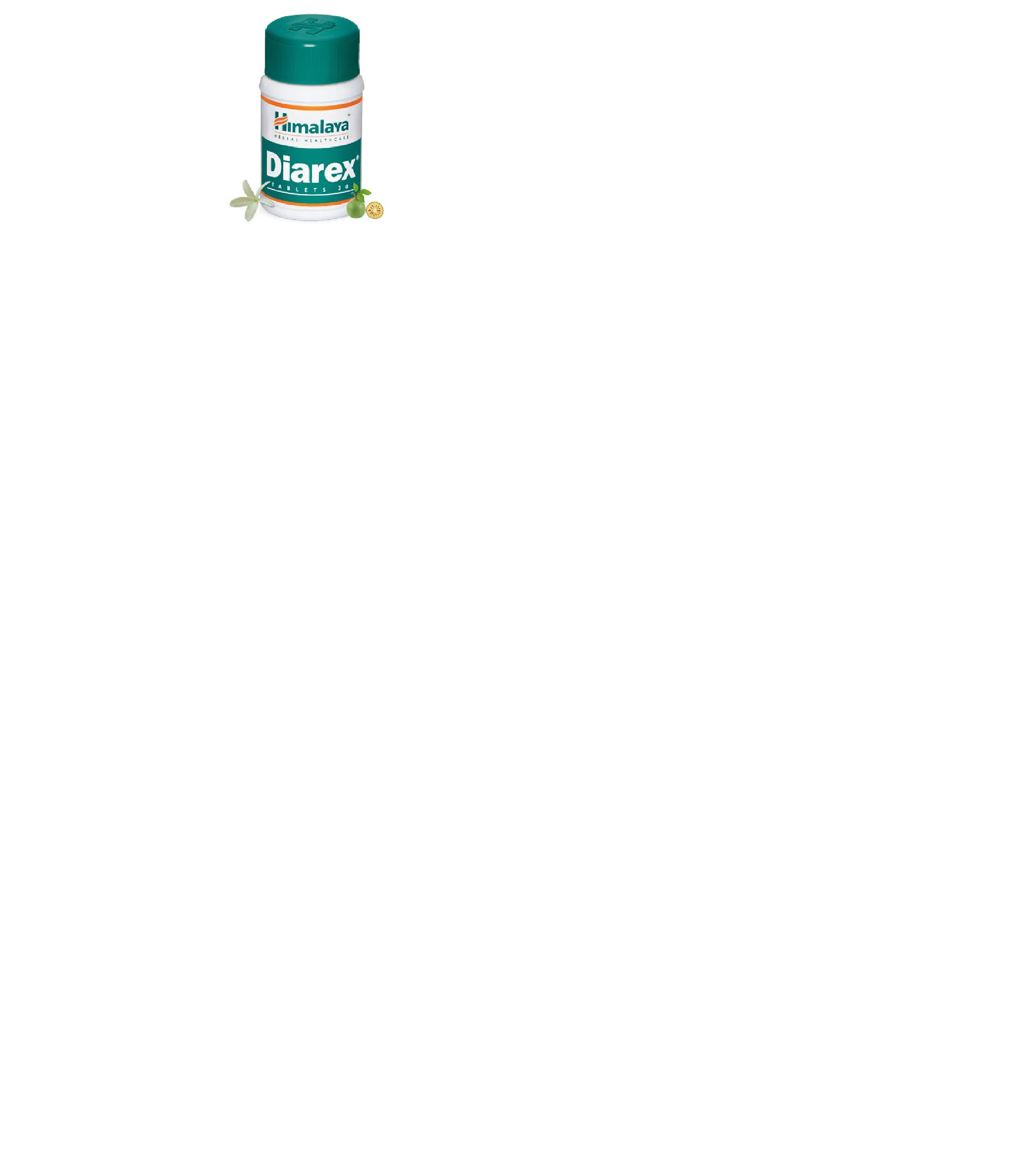 Himalaya Herbals - Diarex Tablets - Pack of 1 - 30 tabs