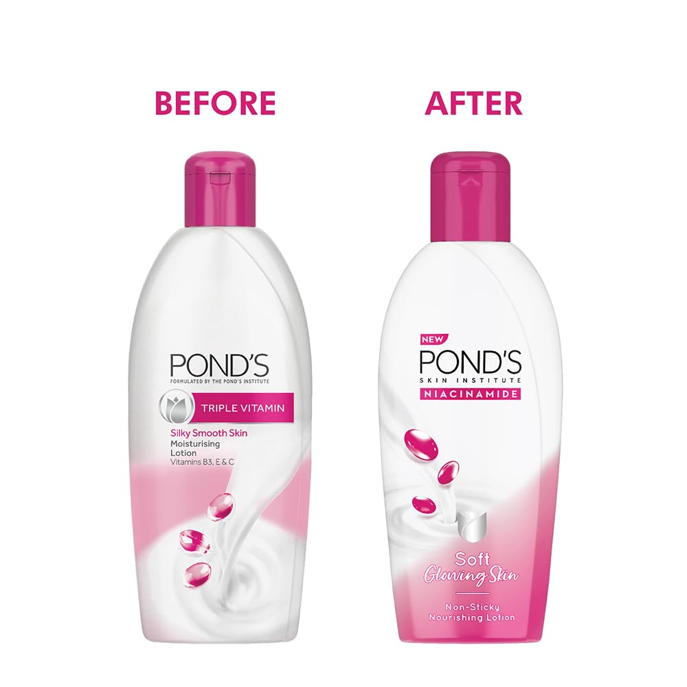 POND'S Niacinamide Nourishing Body Lotion for Soft, Glowing Skin 90 ml