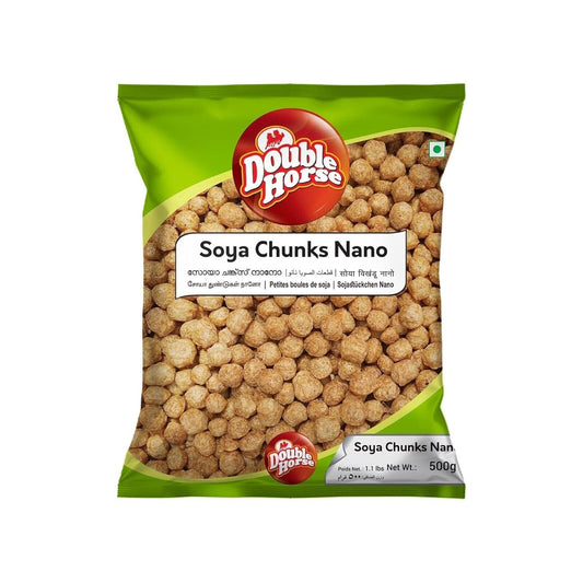Double Horse Soya Chunks Nano - 200 gm
