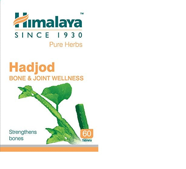 Himalaya Herbals - Hadjod Bone & Joint Wellness - Pack of 1 - 60 tabs