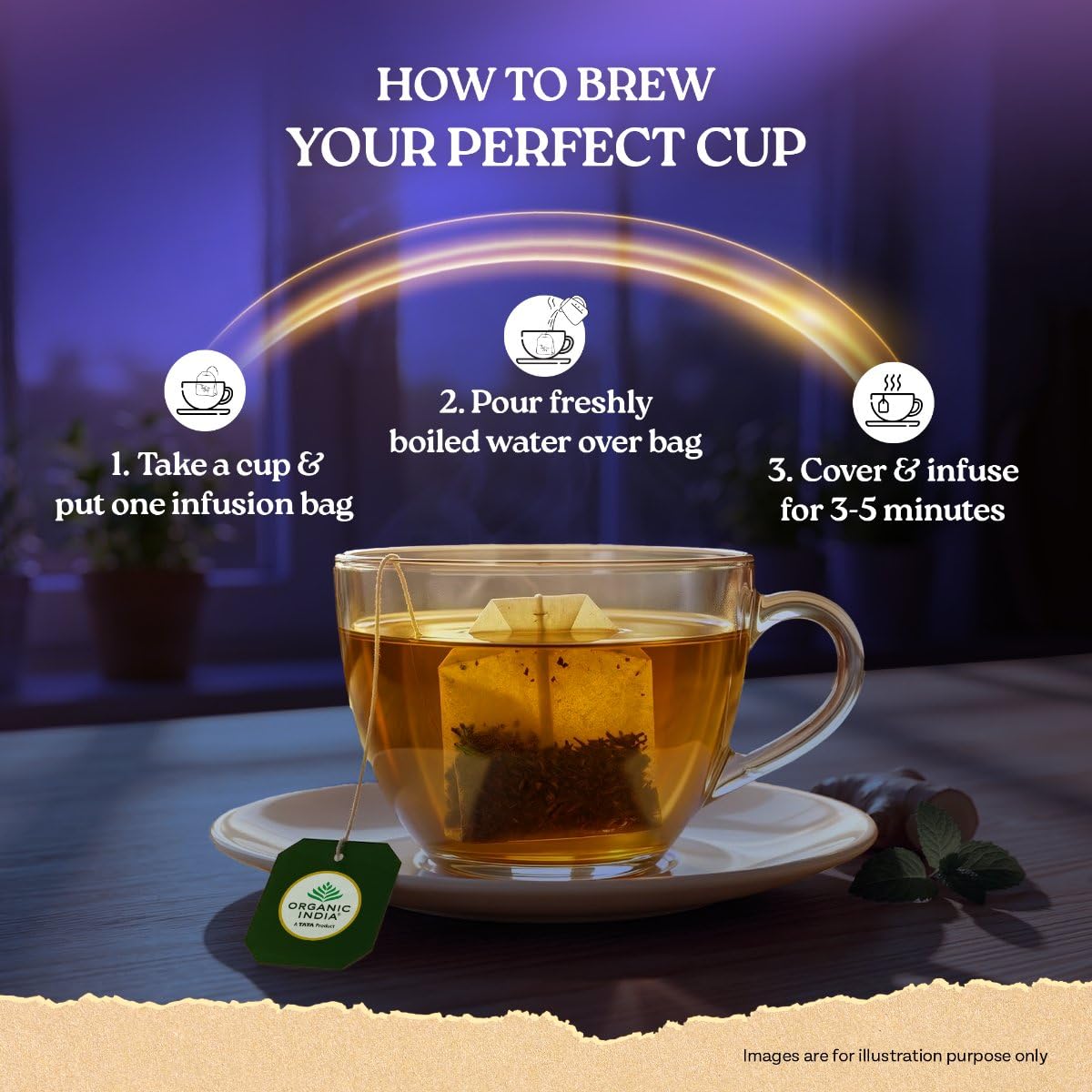 Organic India Revitalise Sleep Teabags - 25 Teabags
