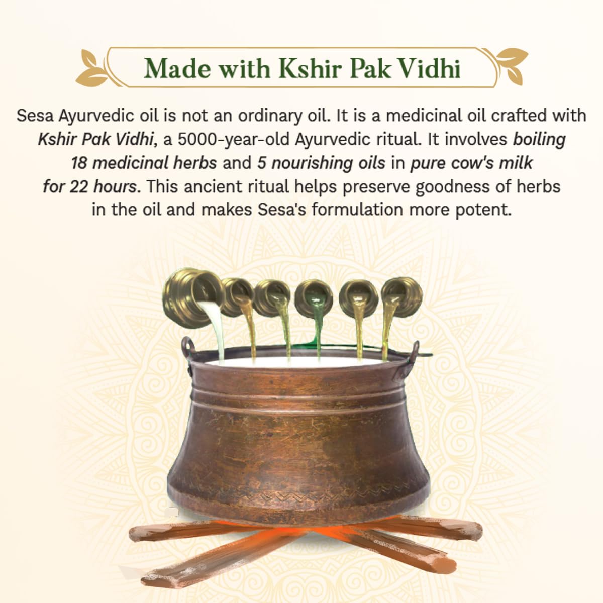 Sesa Ayurvedic Hair Oil | Reduces Hair Fall & Supports Hair Growth | 200 ml