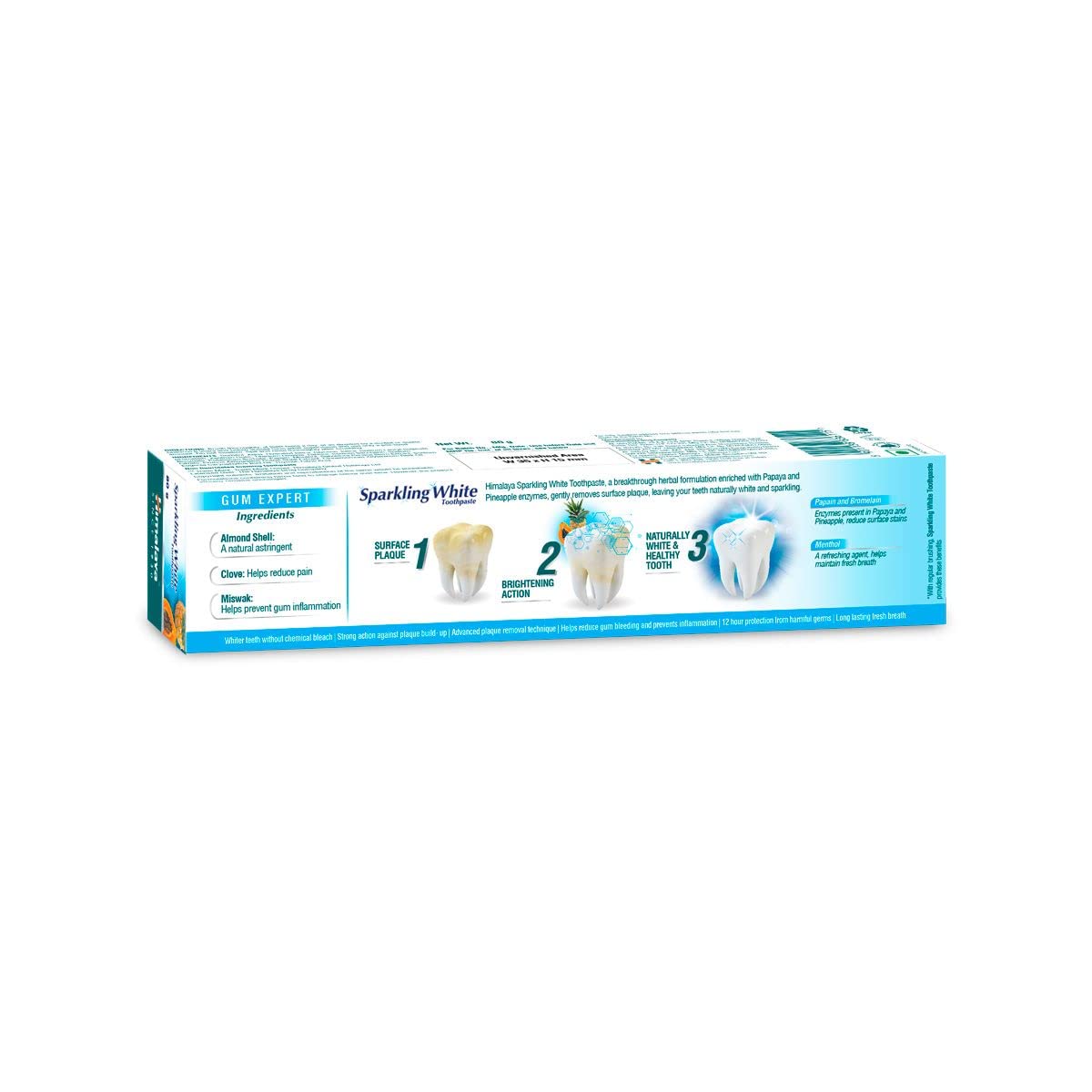 Himalaya Sparkling White Tooth Paste - 80 gm