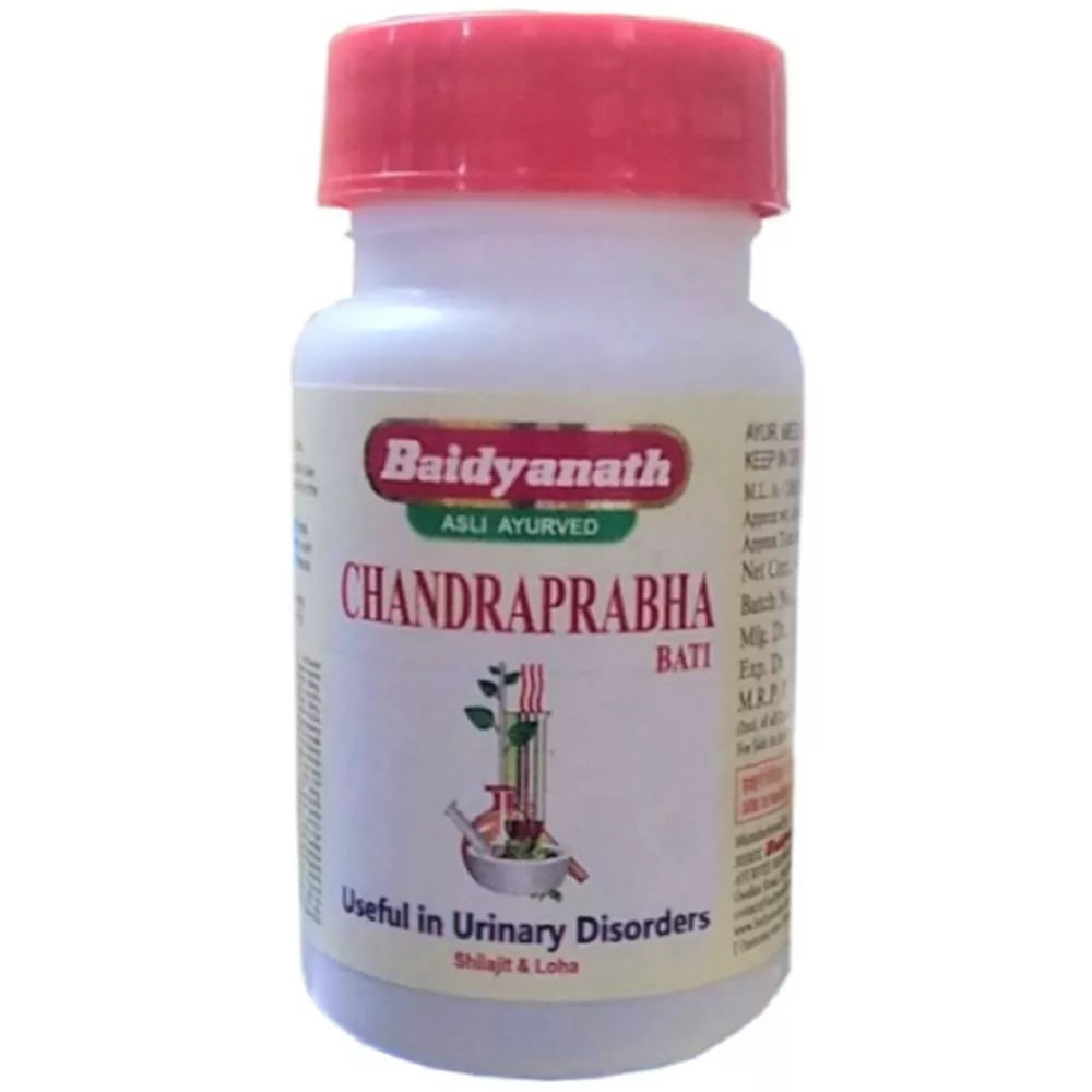 Baidyanath Chandra-prabha Vati (80tab) for Gout, High Blood Pressure, Arthritis