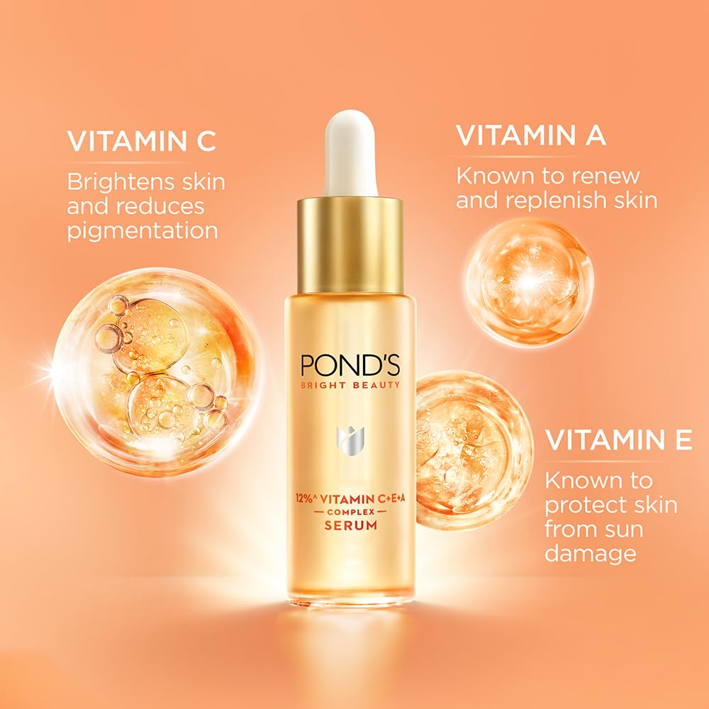 Ponds Bright Beauty 12% Vit C+E+A Serum - 14 ml
