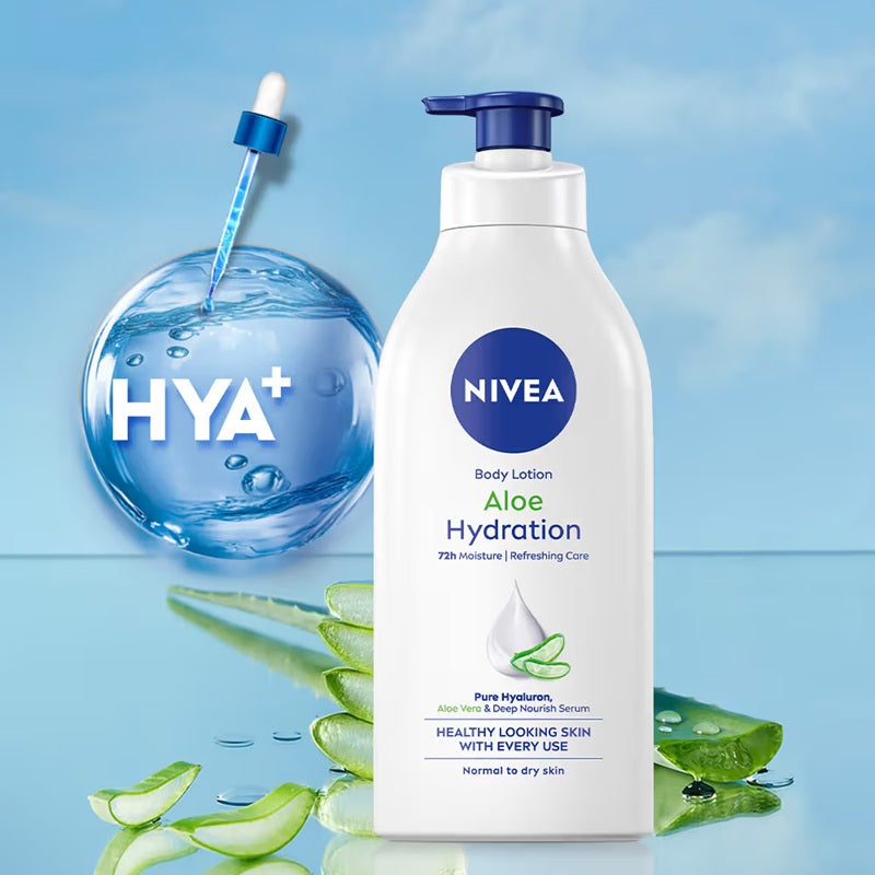 Nivea Natural Aloe Enriched Body Wash - 600ml
