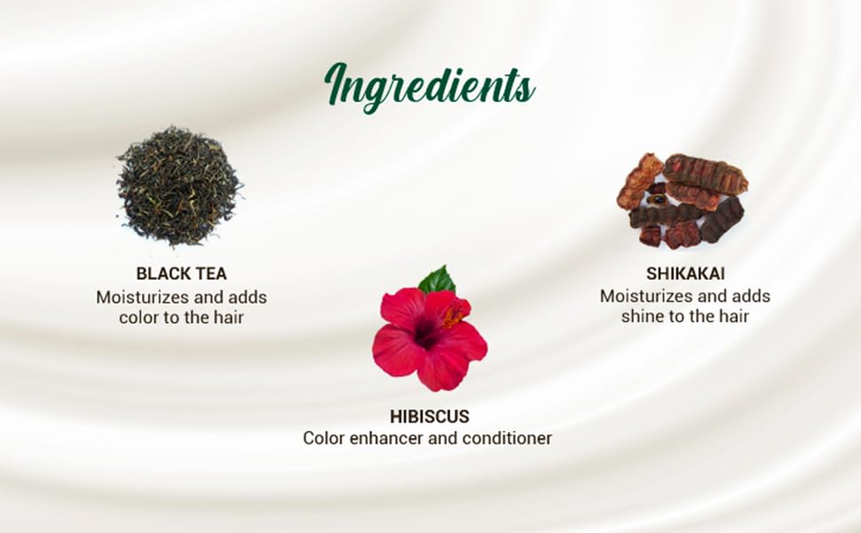 Biotique Herbcolor Conditioning Hair Colour l Ammonia Free Hair Color l 9 Organic Herbal Extracts l Natural and Healthy Shine l 50g + 110ml| Natural Black 1N