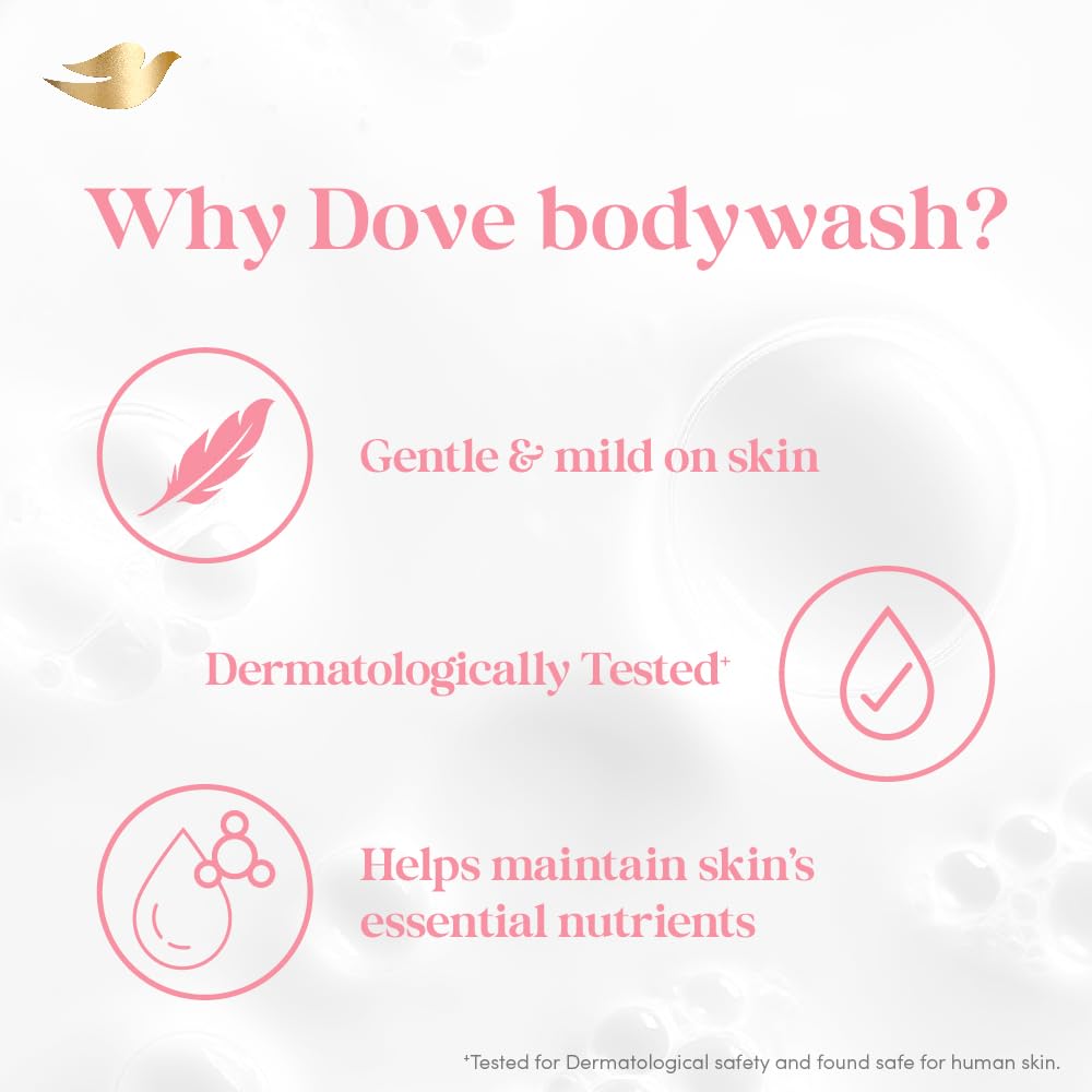 Dove Revitalizing Body Wash With Scented Peach And Vitamin C - 800 ml