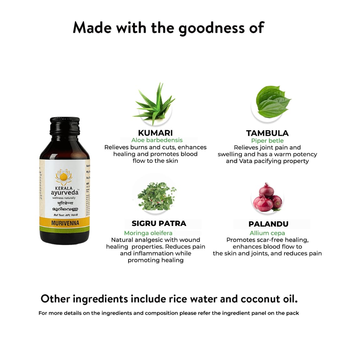 Kerala Ayurveda Murivenna Thailam - 100 ml
