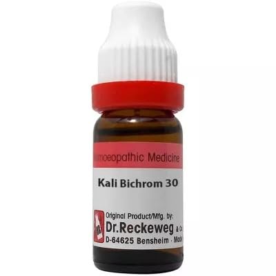 Dr. Reckeweg Kali Bichrom Dilution - 6 CH - 11 ml