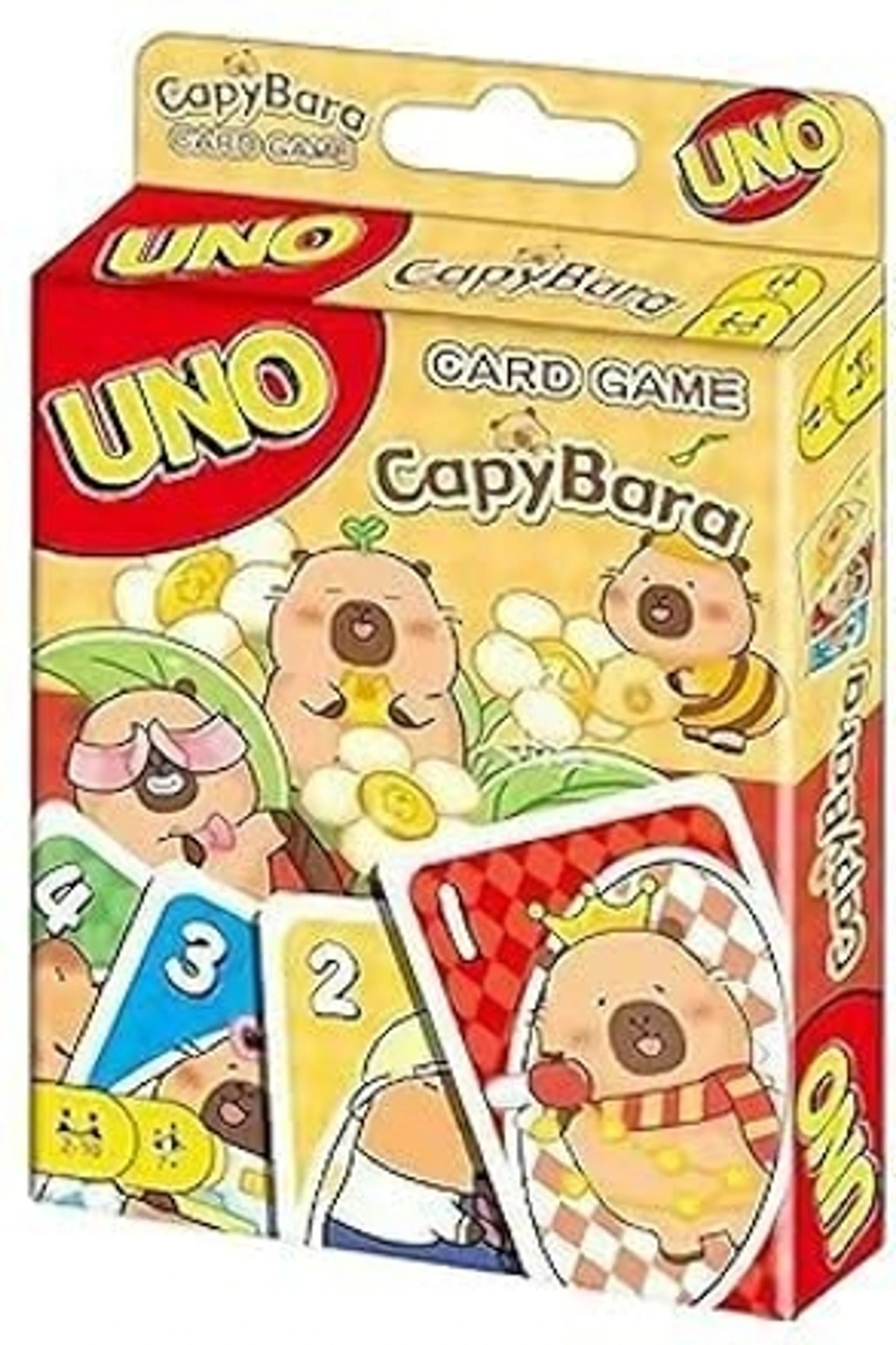 UNO Capybara Card Game Play with Family and Friends