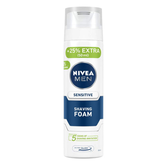 Nivea Men Sensitive Shaving Foam - 200 ml