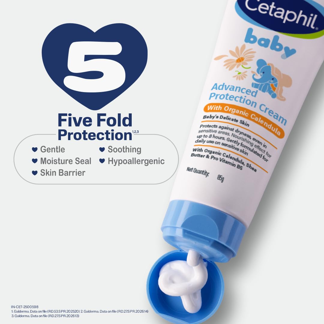Cetaphil Baby Advanced Protection Cream With Organic Calendula - 85 gm