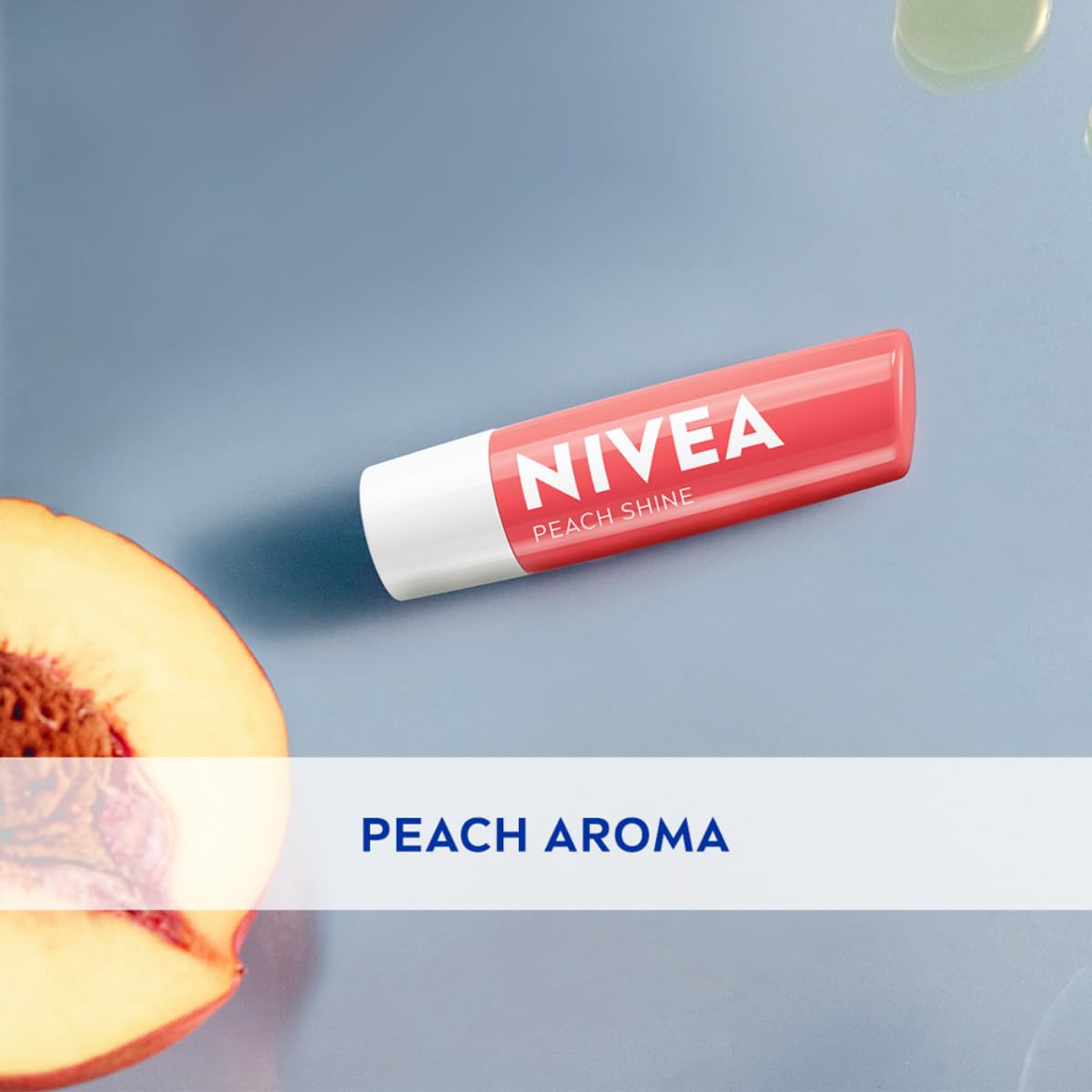 Nivea Lip Balm - Peach Shine - 4.8 gm