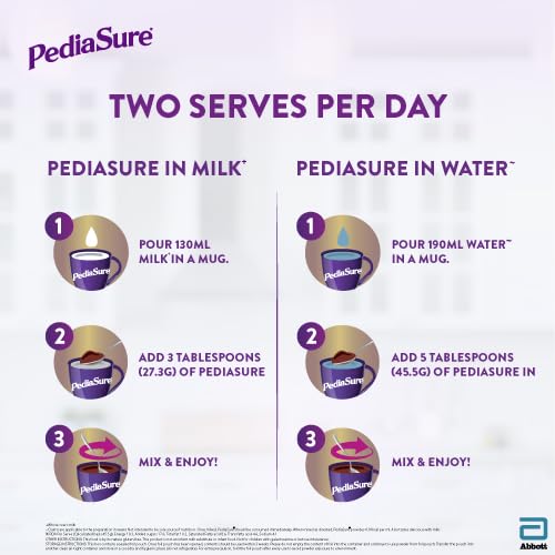 Pediasure Health and Nutrition Drink Powder for Kids Growth Chocolate - 375gm