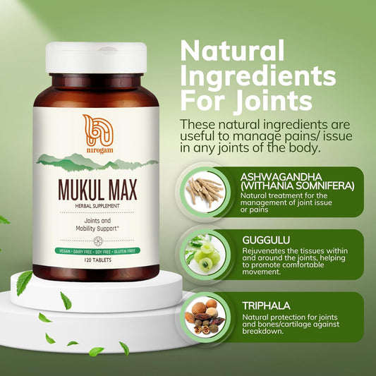 Nirogam Mukul Max Tablets - 120 Tablets