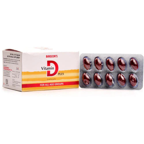 Bakson's Vitamin D Plus Tablets - 30 Tablets