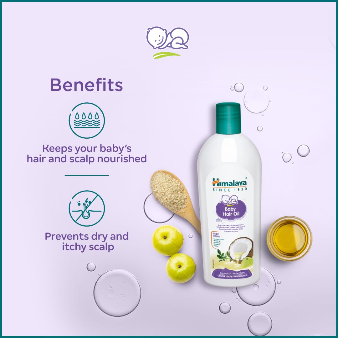 Himalaya Baby Hair Oil - 100 ml