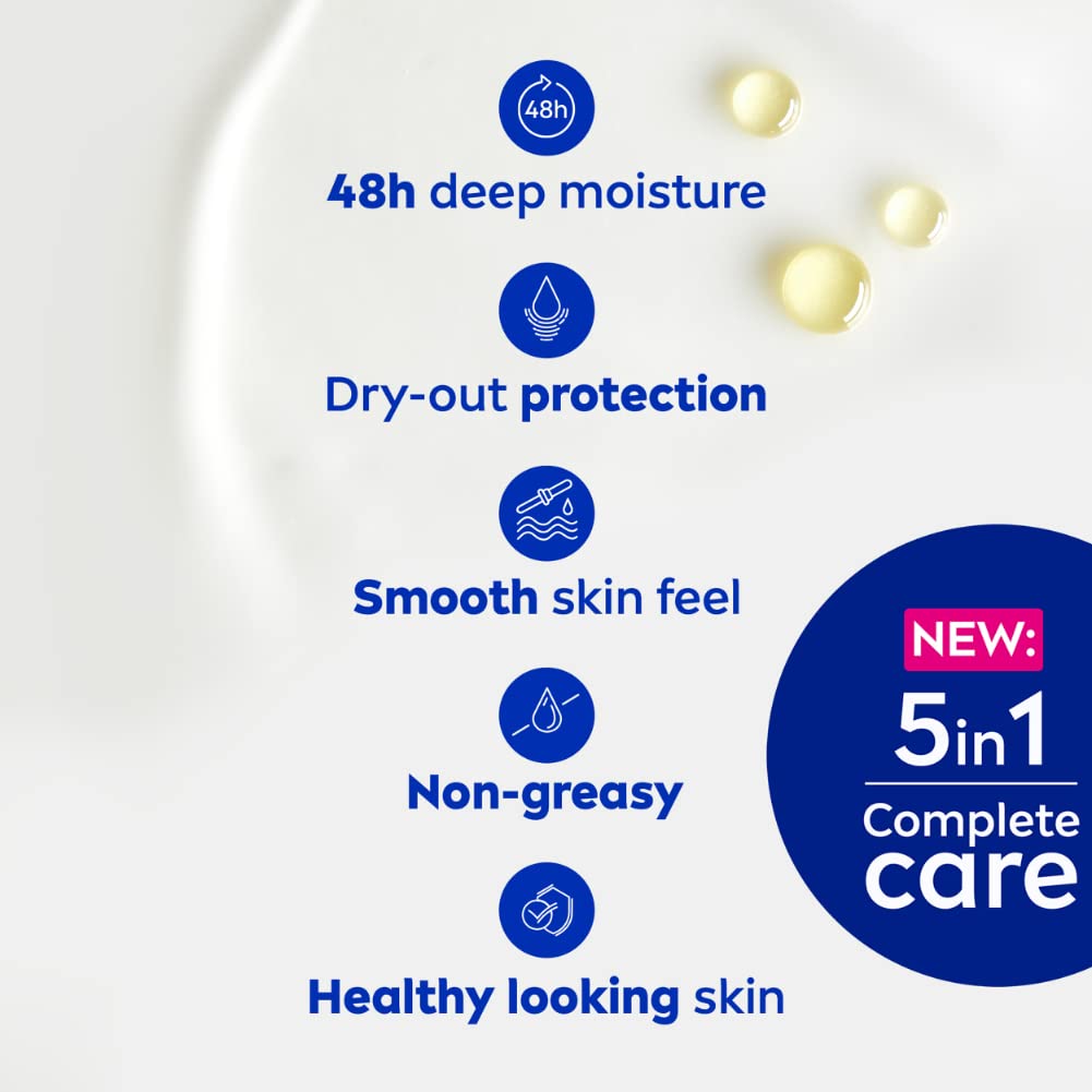 Nivea Body Lotion for Very Dry Skin, Cocoa Nourish - 200 ml