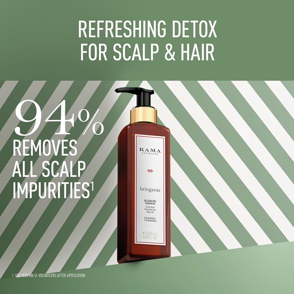 Kama Ayurveda Bringaras Balancing Shampoo - 200 ml