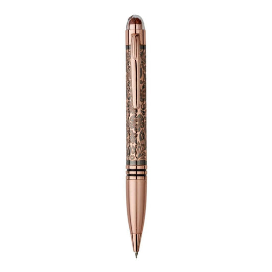 Submarine 1004 Rudraksha Series Premium Gold and rose gold Color Metal Ball pen