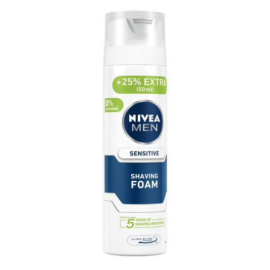 Nivea Men Sensitive Shaving Foam - 200 ml