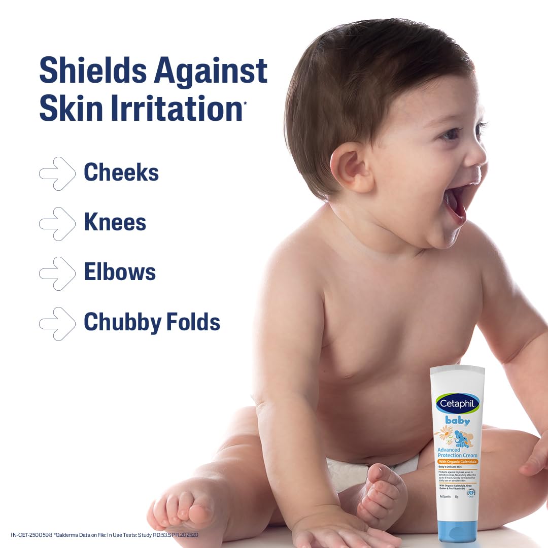 Cetaphil Baby Advanced Protection Cream With Organic Calendula - 85 gm