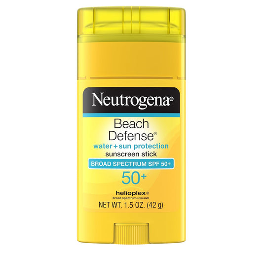 Neutrogena Beach Defense Sunscreen Stick Broad Spectrum SPF 50+ - 42 gm