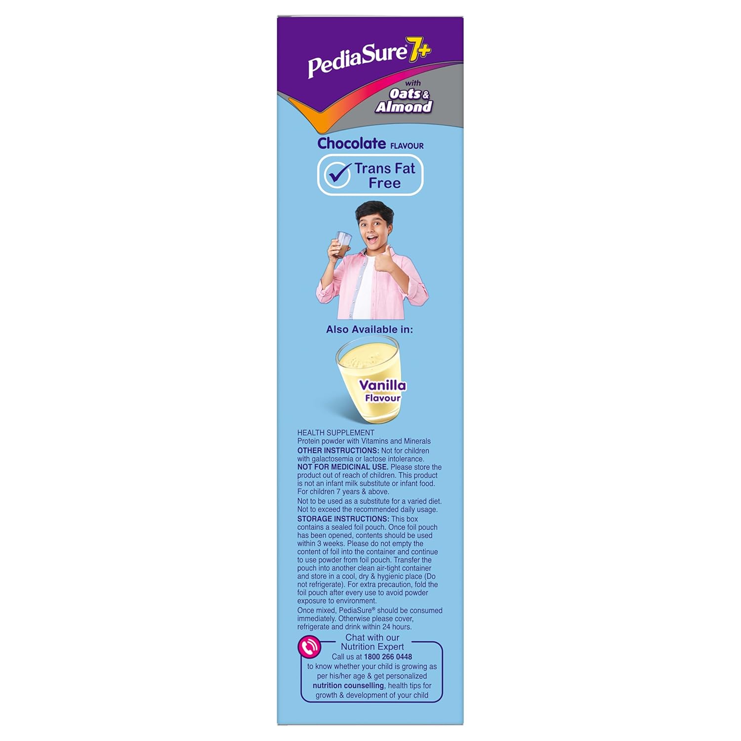 PediaSure 7+ Specialized Nutrition Drink Chocolate Powder 200gm