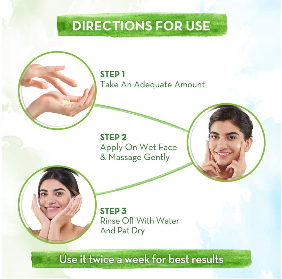 Mamaearth Multani Mitti Face Wash With Multani Mitti & Bulgarian Rose - 50 ml