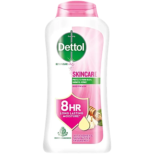 Dettol Skincare Body Wash - With Honey & Shea Butter Fragrance, 250 ml