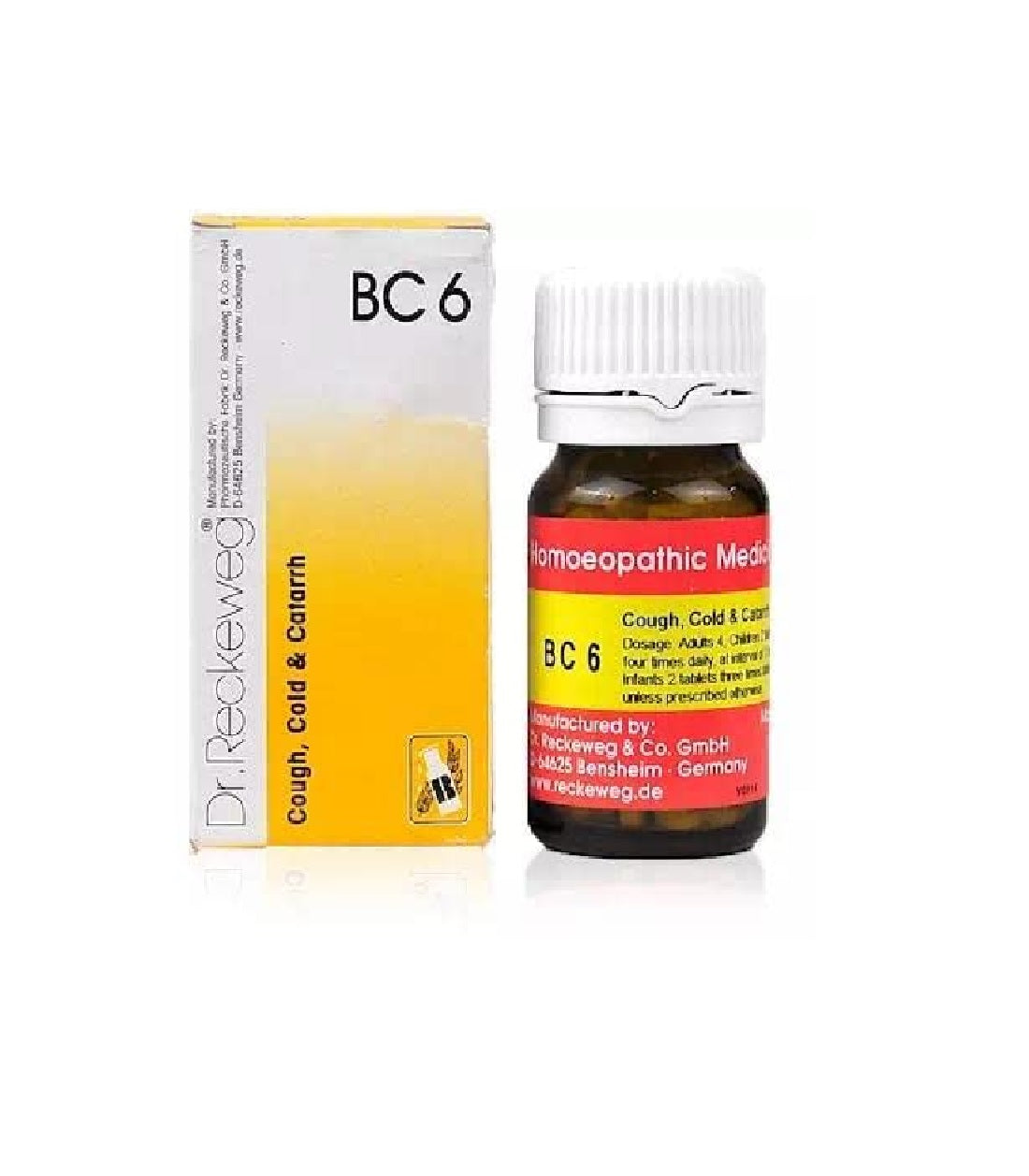 Dr. Reckeweg Bio Combination 6 (BC 6) Tablet - 20 gm